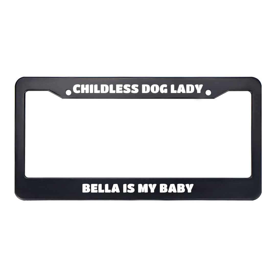 Personalized Pet Photo License Plate Frame