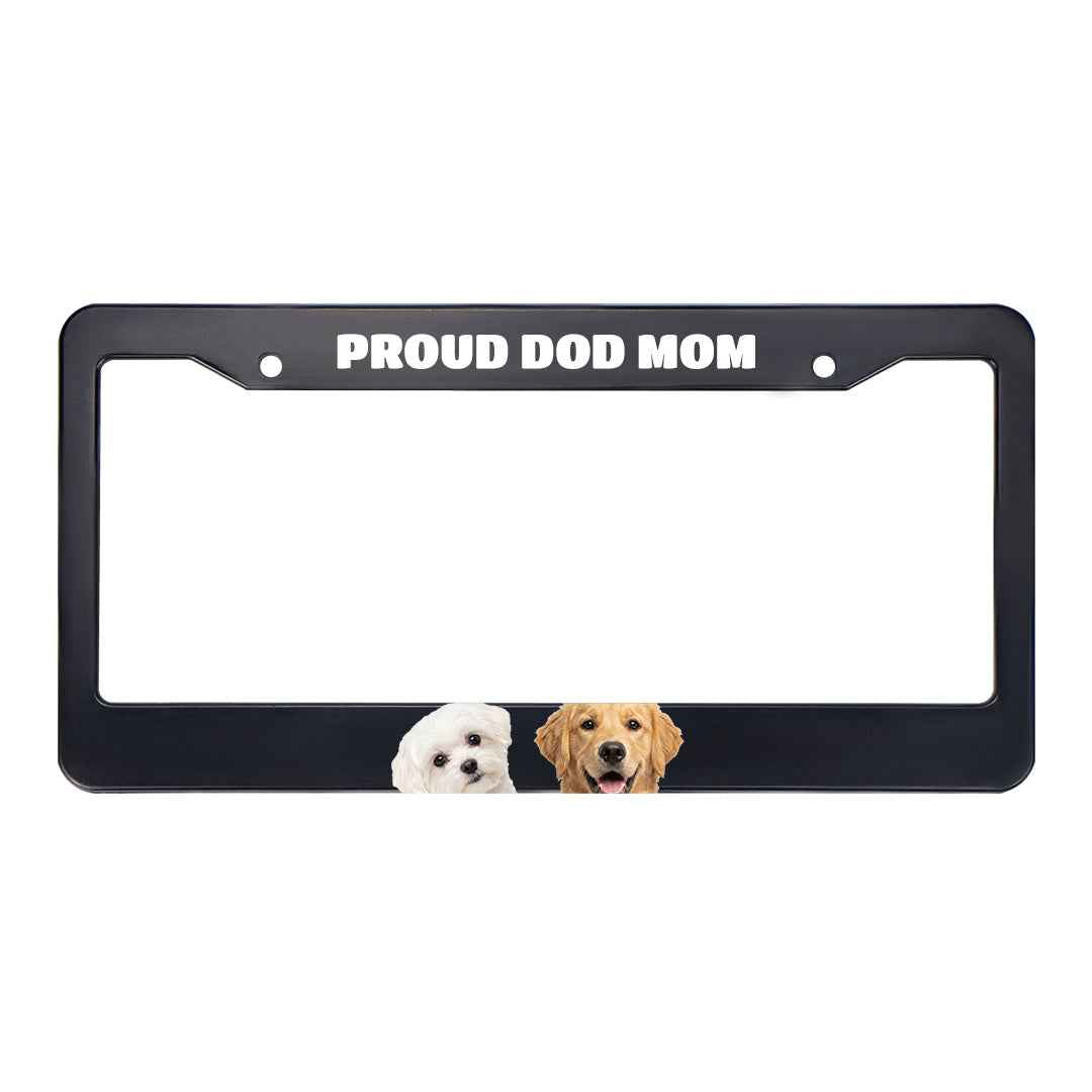 Personalized Pet Photo License Plate Frame