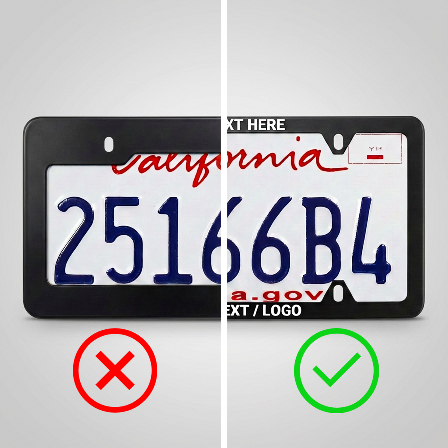 License Plate Frame Laws: How to Stay Legal & Stylish
