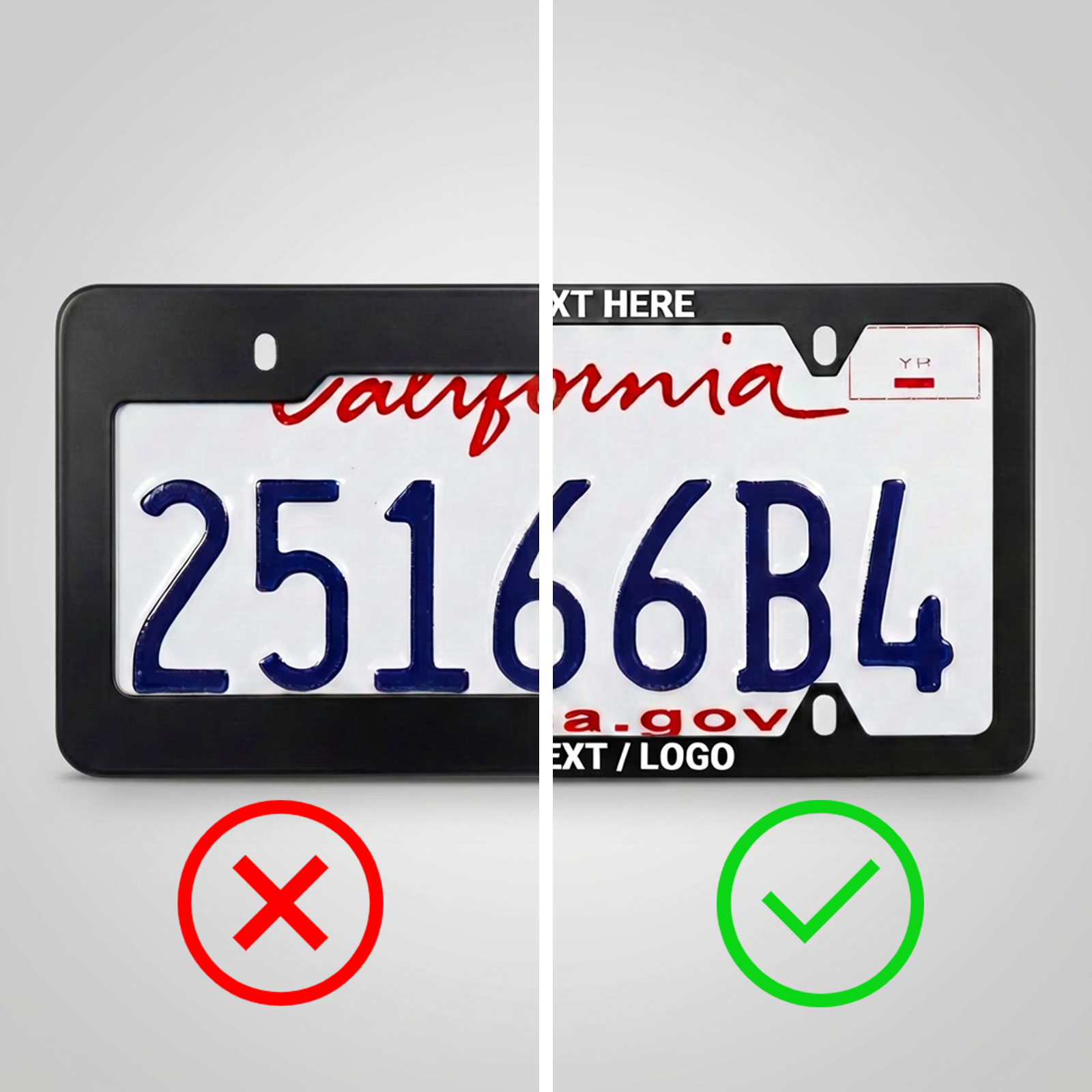 License Plate Frame Laws: How to Stay Legal & Stylish