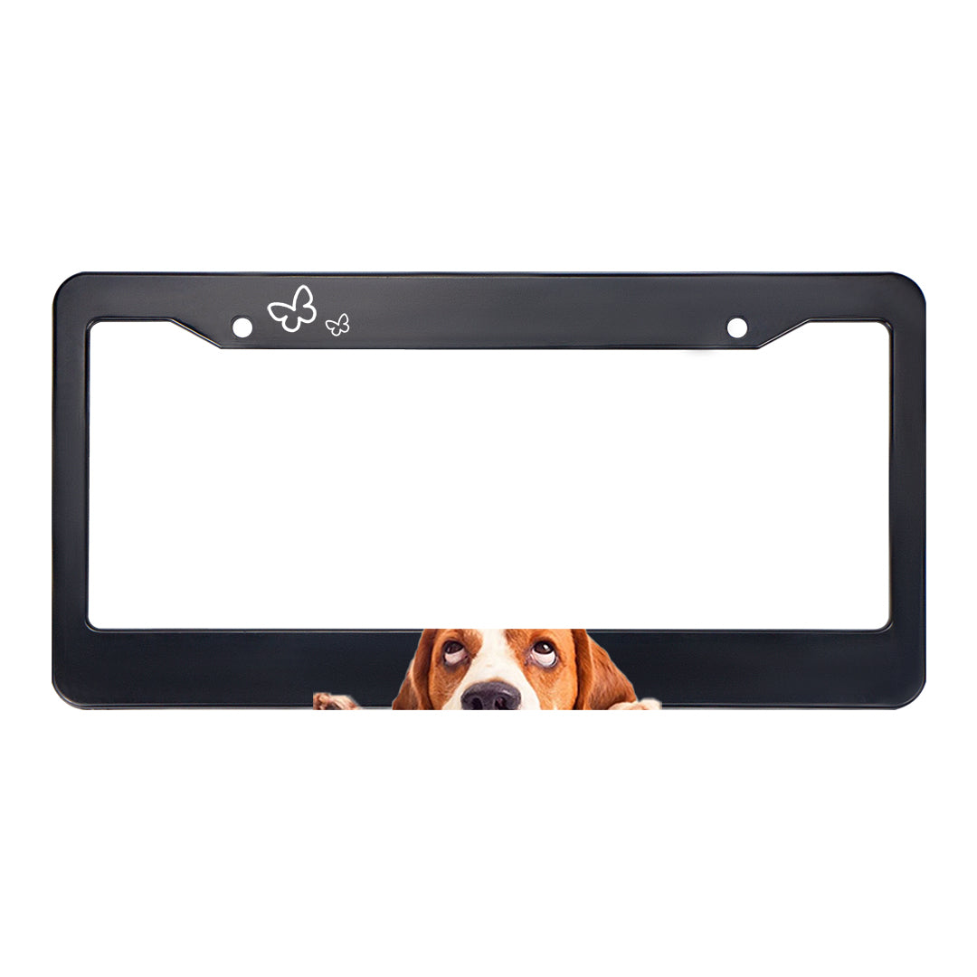 Personalized Pet Photo License Plate Frame